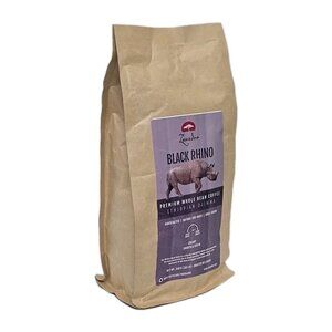 Whole Bean Coffee Black Rhino Ethiopian Djimma 3/4 Lb 340 Grams